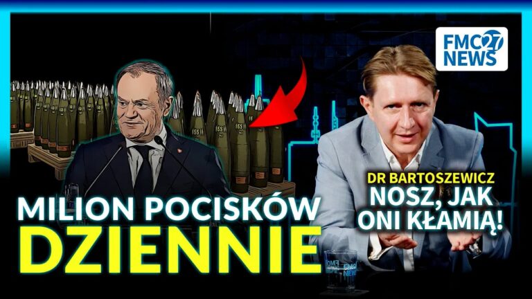 Milion pocisków dziennie – sukces czy&nbsp;zbrodnia? Bartoszewicz bez&nbsp;litości