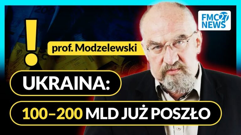 Ukraina kosztowała nas fortunę! Modzelewski: 100–200 mld już poszło